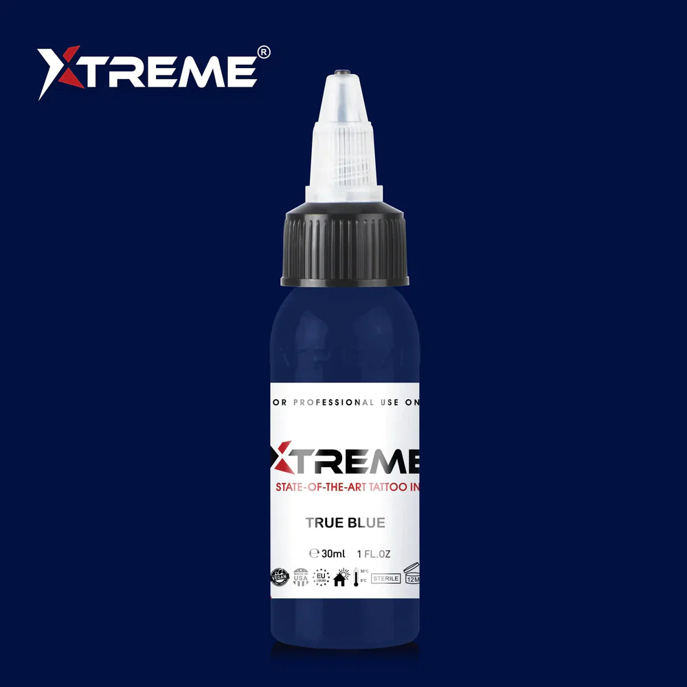 Xtreme ink - TRUE BLUE TATTOO INK - 30 ml / 1 oz