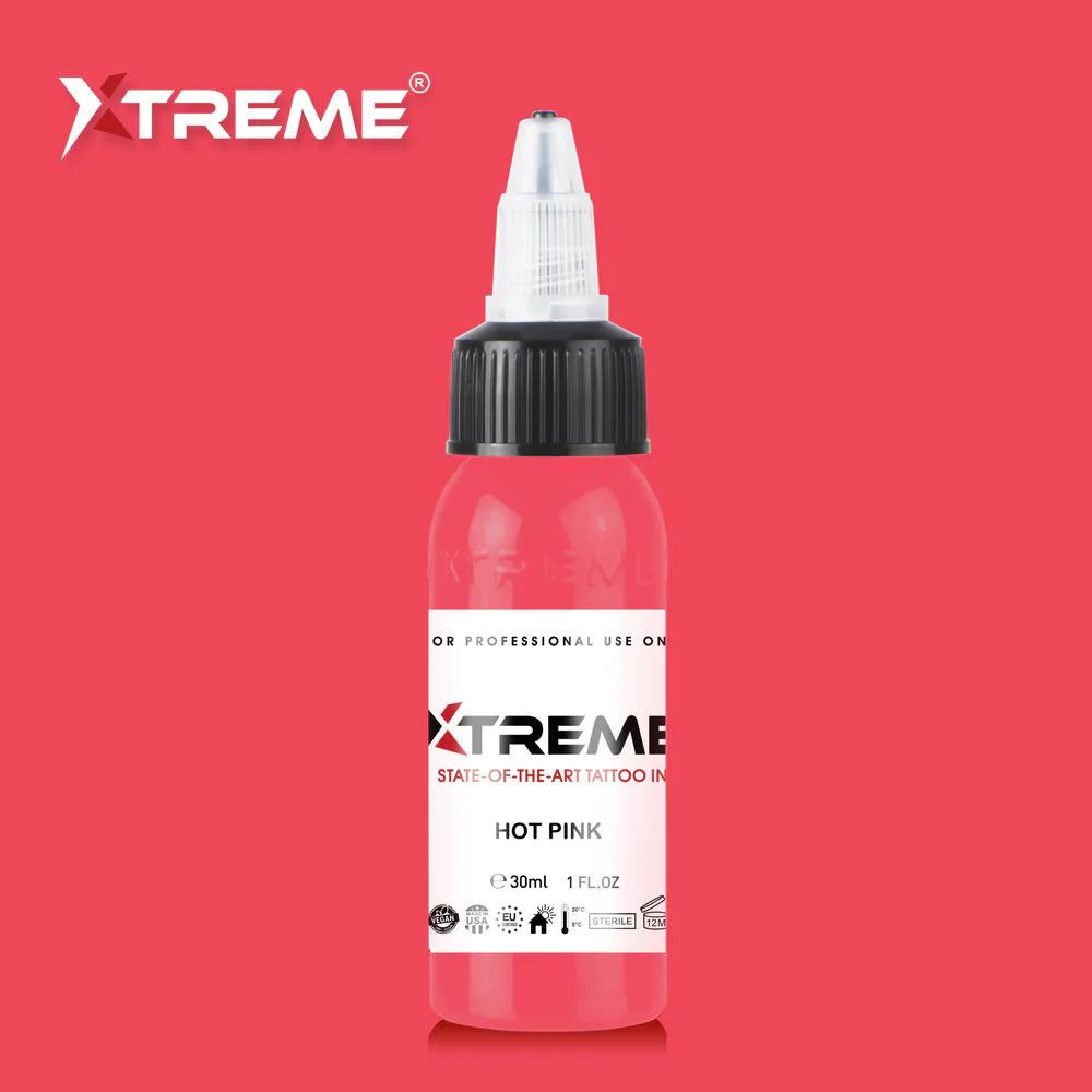 Xtreme ink - HOT PINK TATTOO INK - 30 ml / 1 oz