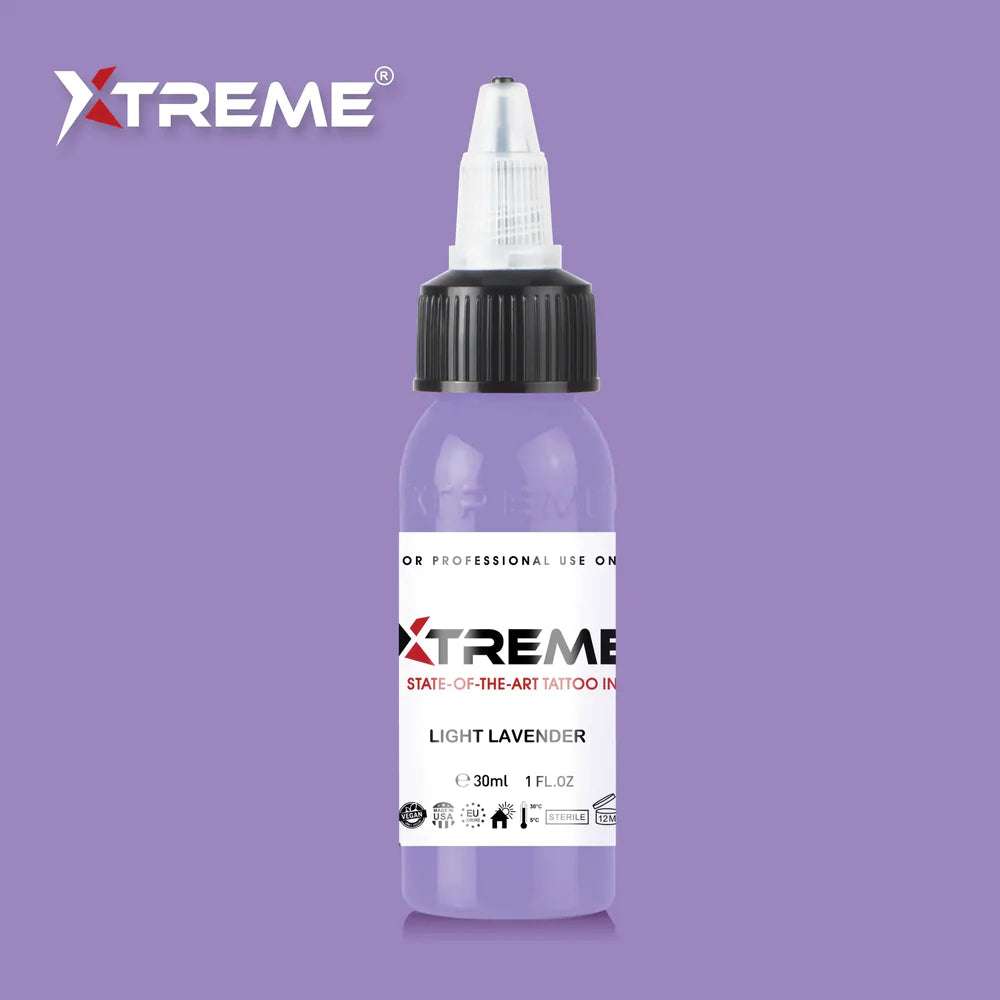 Xtreme ink - LIGHT LAVENDER TATTOO INK - 30 ml / 1 oz