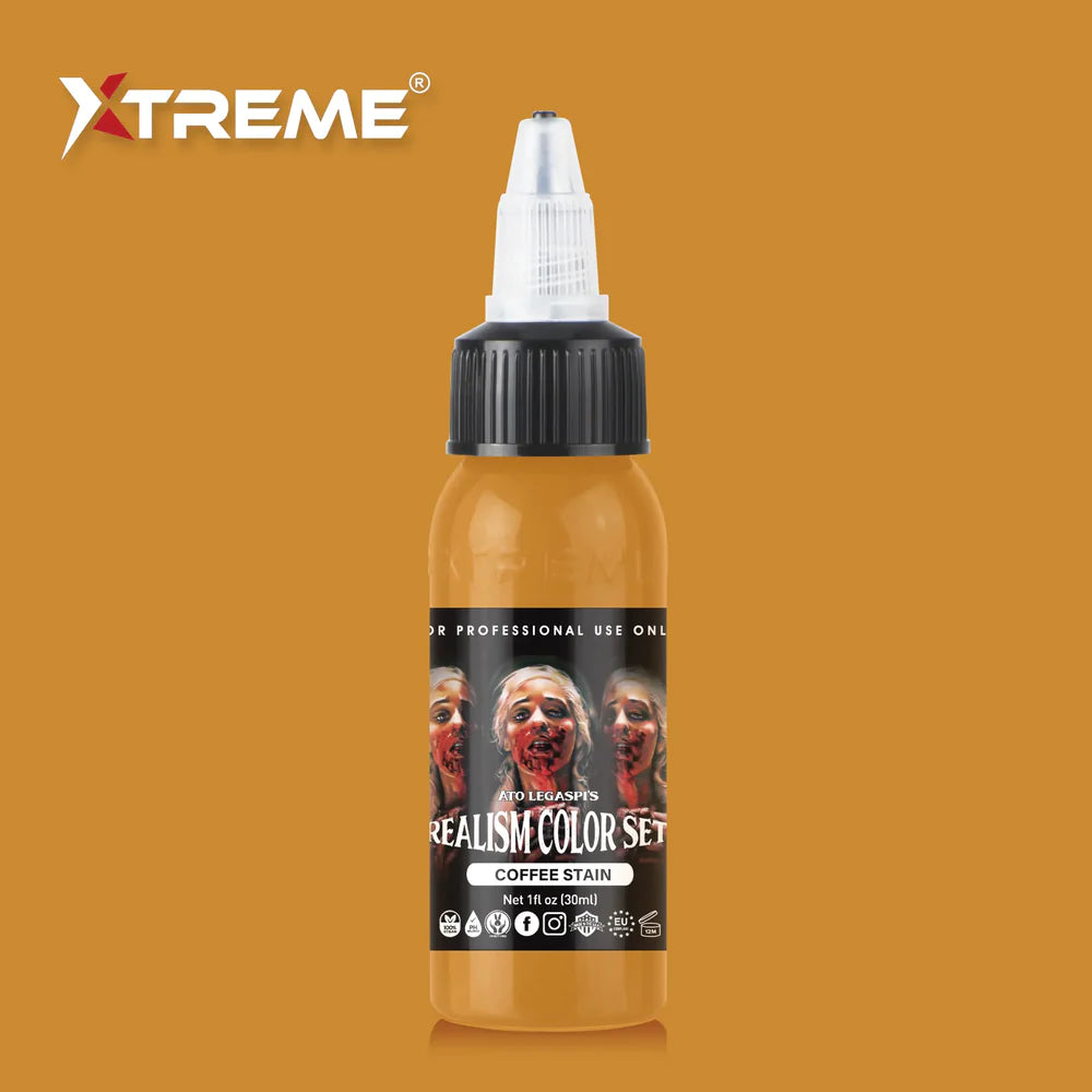 Xtreme ink - COFFEE STAIN TATTOO INK - 30ml / 1oz