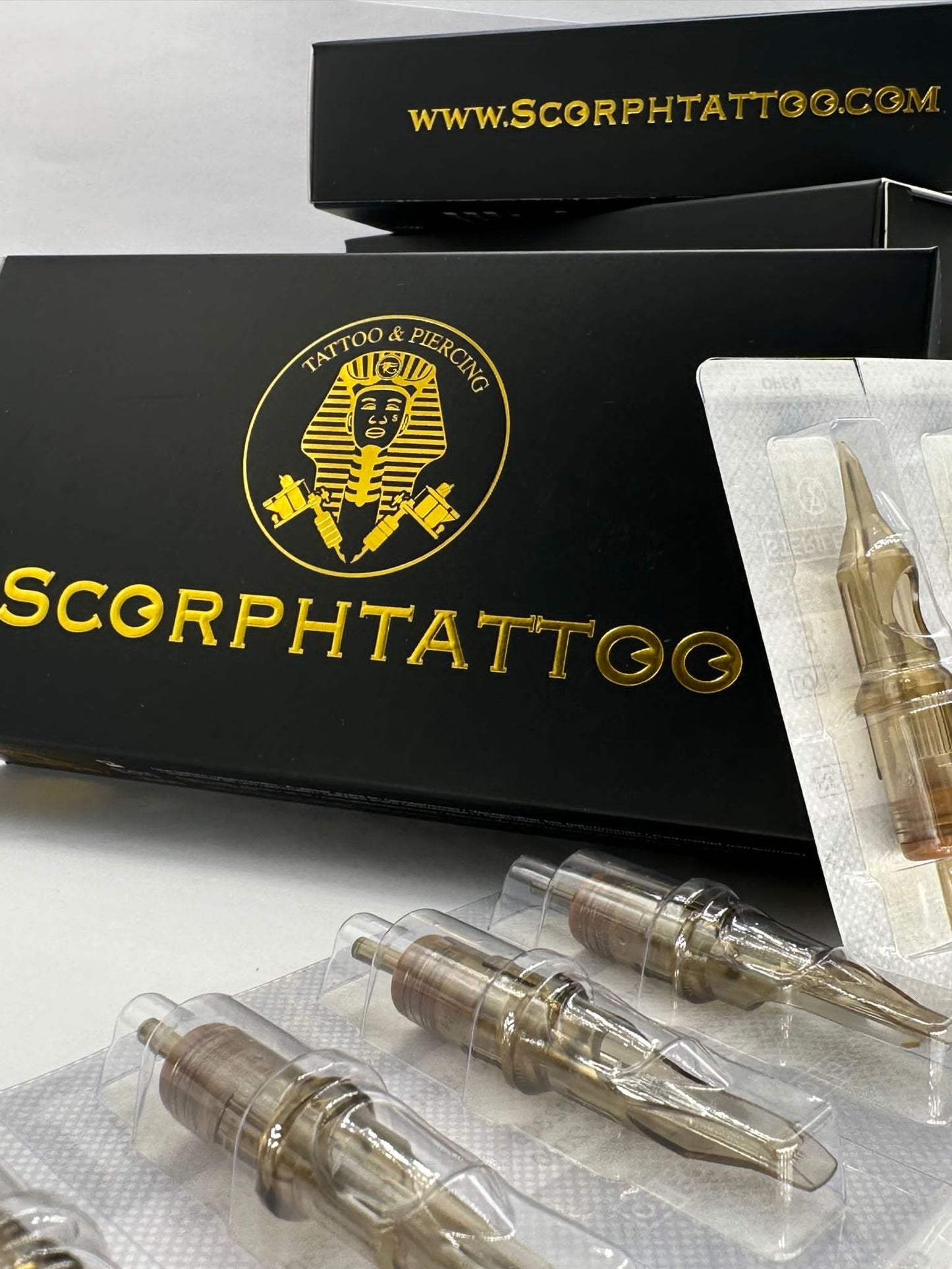 Boite cartouches Scorphtattoo Magnum ( remplissage et ombrage ) Ø 0,30 long taper - 20 pcs