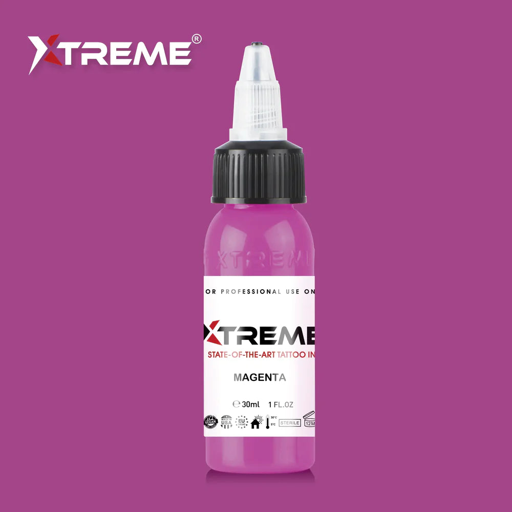 Xtreme ink - MAGENTA TATTOO INK - 30 ml / 1 oz