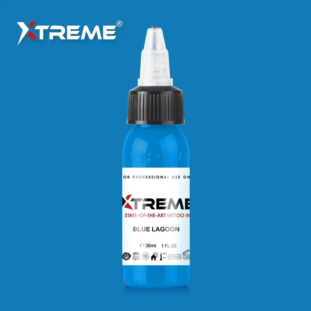 Xtreme ink - BLUE LAGOON TATTOO INK - 30 ml / 1 oz