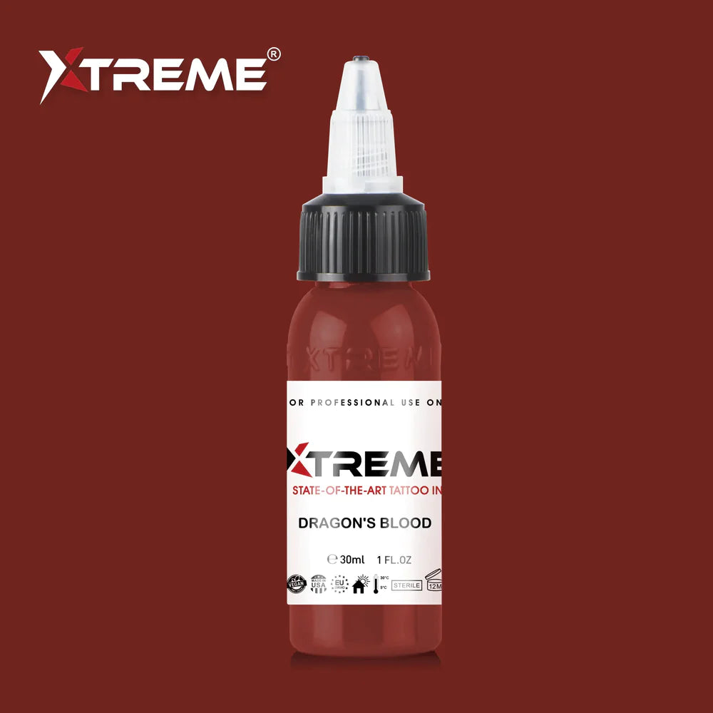Xtreme ink - DRAGON'S BLOOD TATTOO INK - 30ml / 1oz