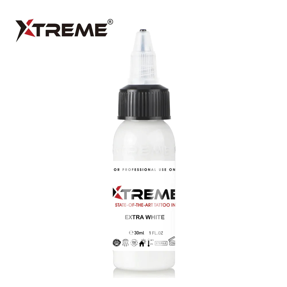 Xtreme ink - EXTRA WHITE TATTOO INK - 30 ml / 1 oz