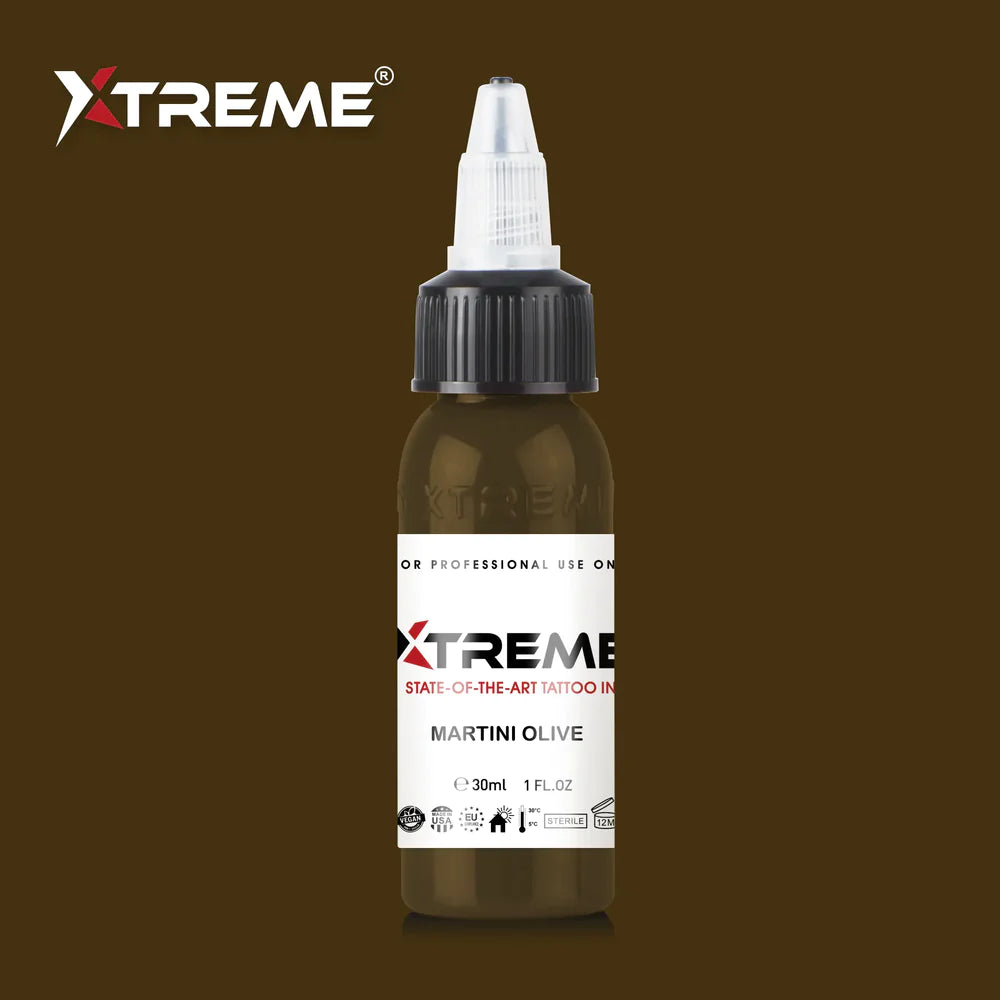 Xtreme ink - MARTINI OLIVE TATTOO INK - 30 ml / 1 oz