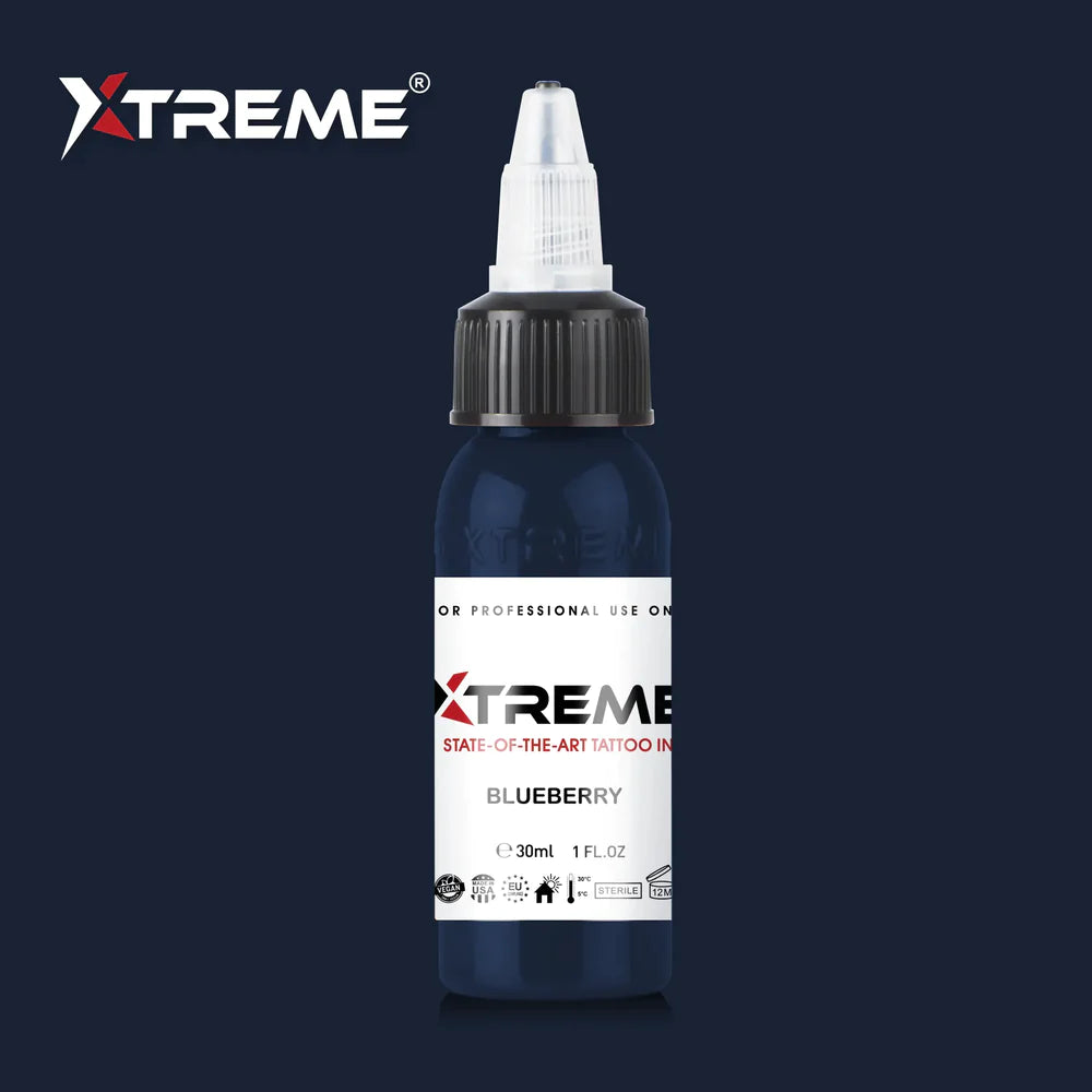 Xtreme ink - BLUEBERRY TATTOO INK - 30 ml / 1 oz