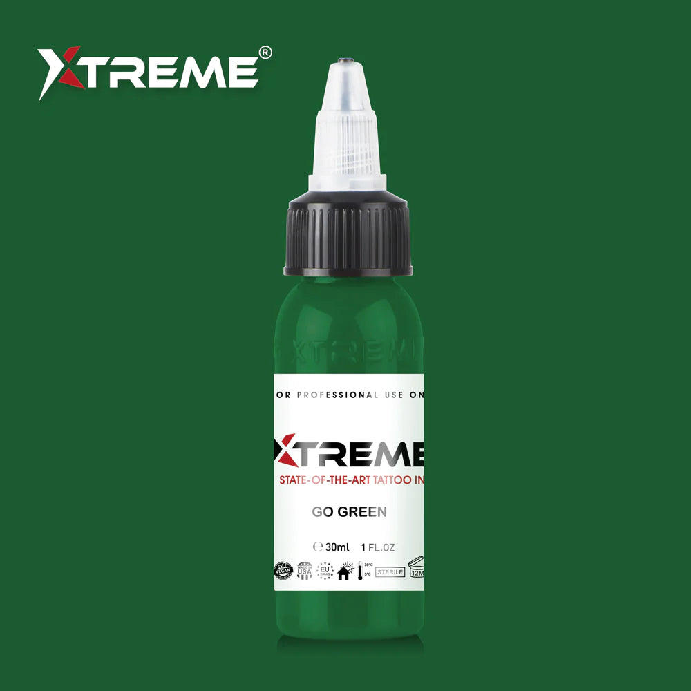 Tinta Xtreme - GO GREEN - 30ml / 1oz