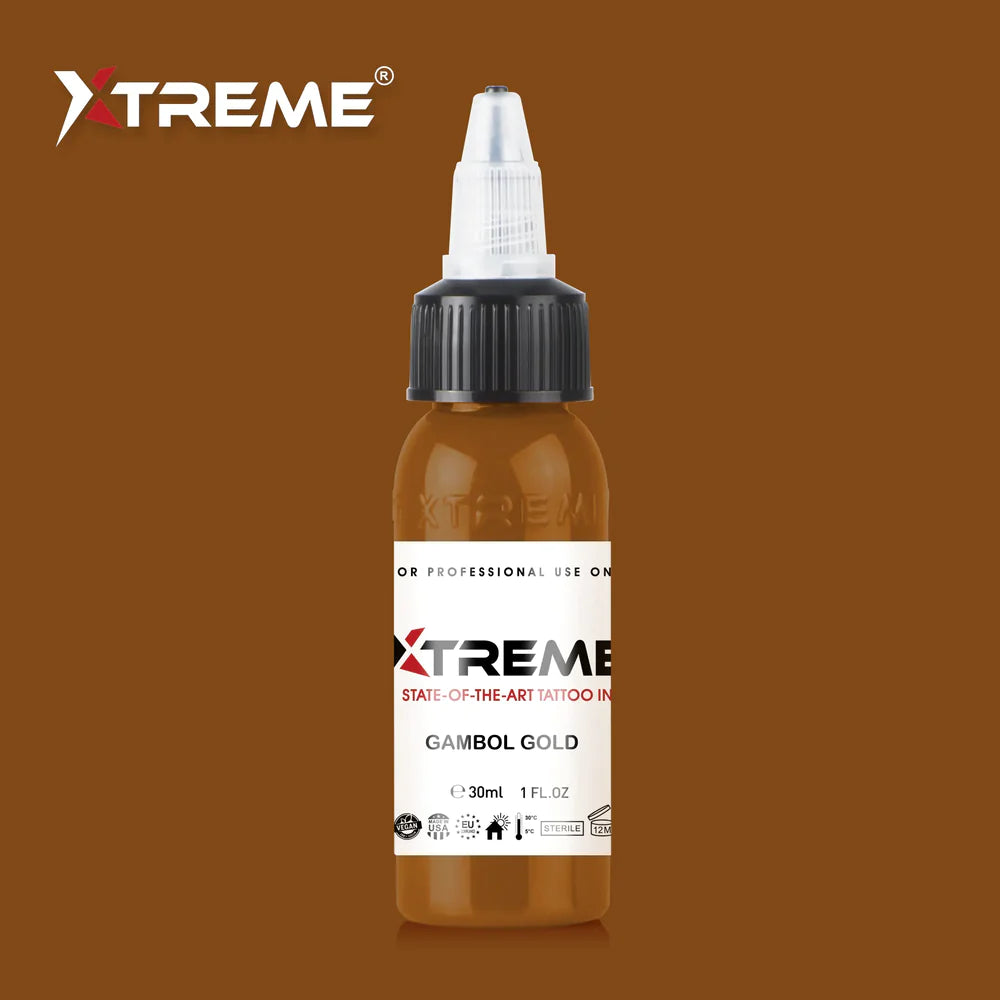 Xtreme ink - GAMBOL GOLD TATTOO INK - 30ml / 1oz