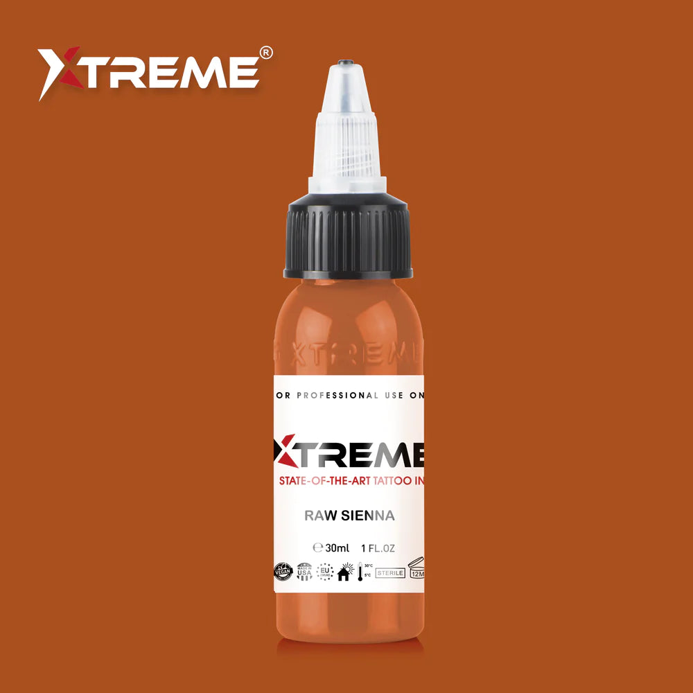 Xtreme ink - RAW SIENNA TATTOO INK - 30 ml / 1 oz