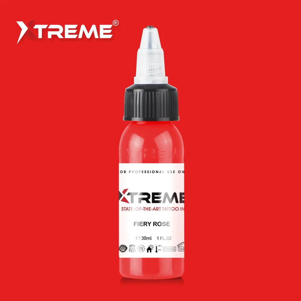 Xtreme ink - FIERY ROSE TATTOO INK - 30ml / 1oz