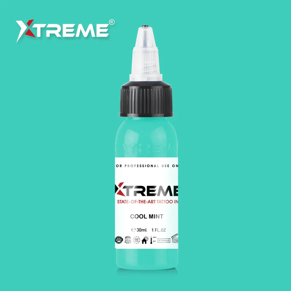 Xtreme ink - COOL MINT TATTOO INK- 30 ml / 1 oz