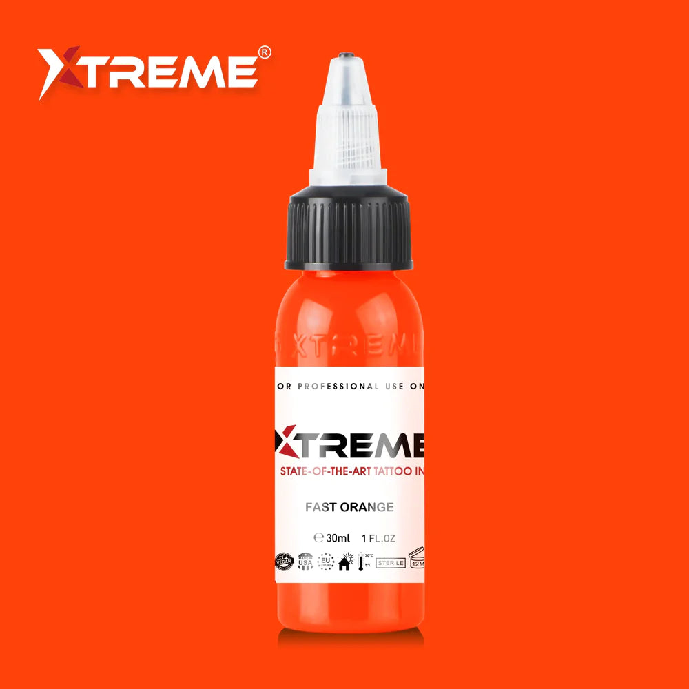 Xtreme ink - FAST ORANGE TATTOO INK - 30 ml / 1 oz