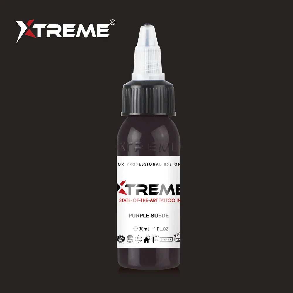 Xtreme ink - PURPLE SUEDE TATTOO INK - 30ml / 1oz