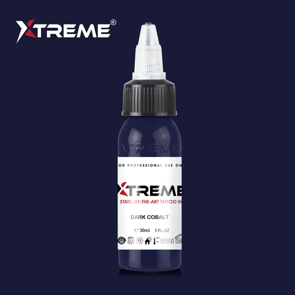 Xtreme ink - DARK COBALT TATTOO INK - 30ml / 1oz