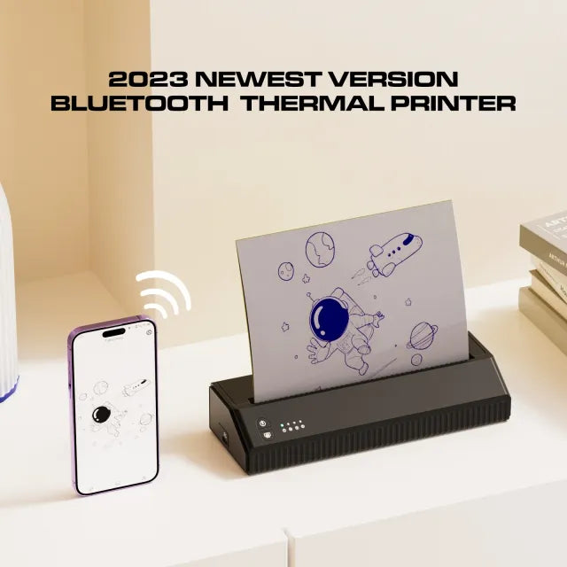 Nuevo 2023 2500mAh Bluetooth USB termocopiadora portátil