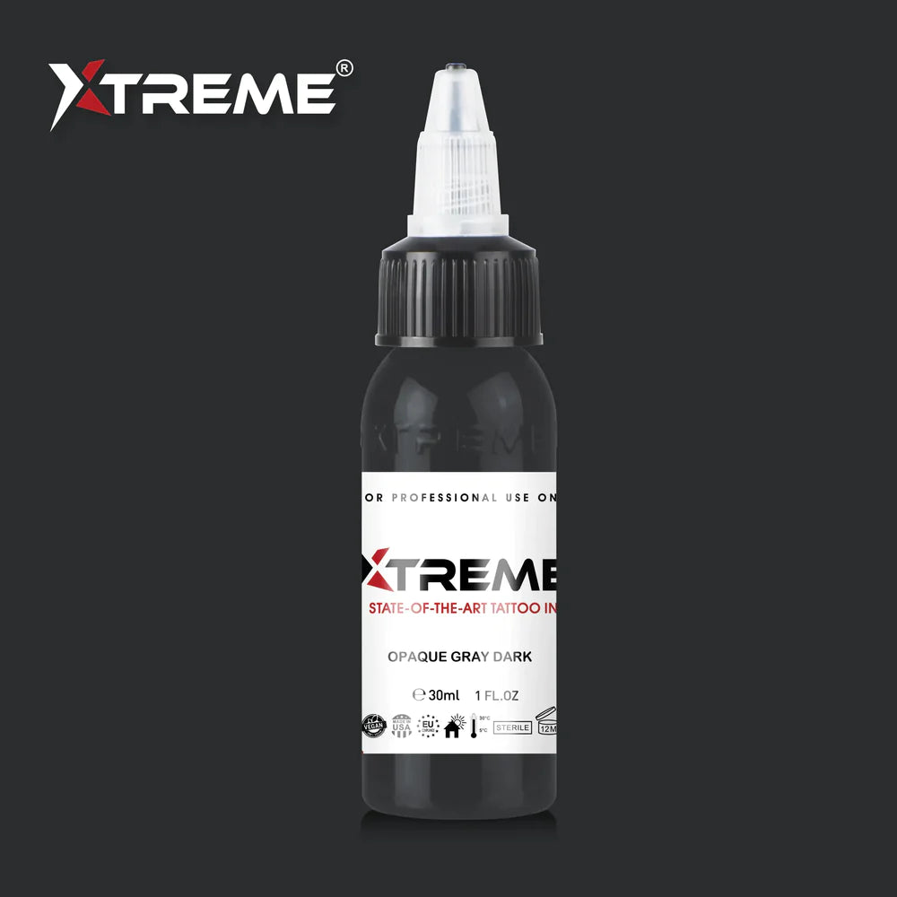 Tinta Xtreme - GRIS OPACO OSCURO - 30 ml / 1 oz