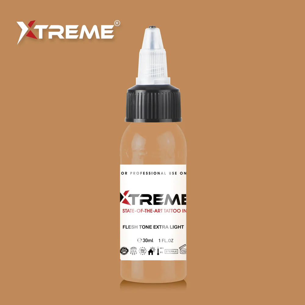 Tinta Xtreme - TONO FLESH EXTRA CLARO - 30ml / 1oz
