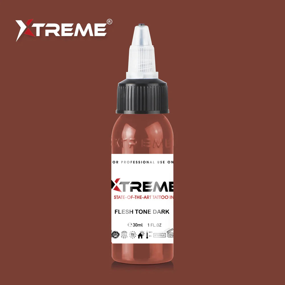 Xtreme ink - FLESH TONE DARK - 30 ml / 1 oz