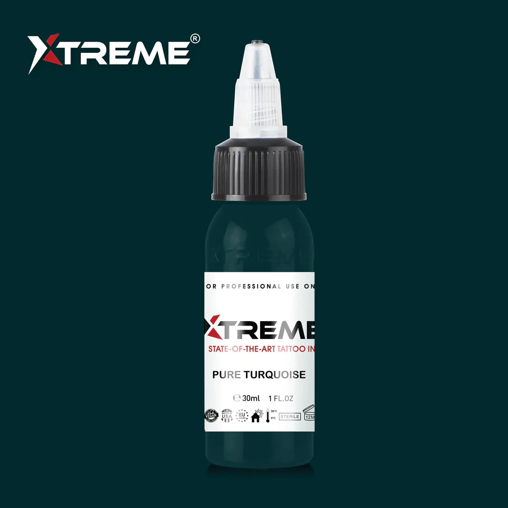 Xtreme ink - PURE TURQUOISE TATTOO INK - 30ml / 1oz