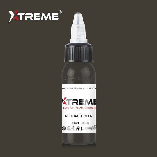 Tinta Xtreme - TINTA DE TATUAJE VERDE NEUTRA - 30ml / 1oz