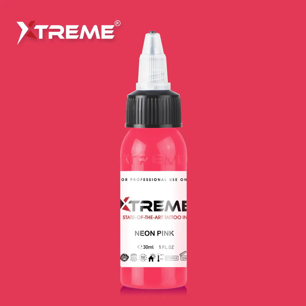 Xtreme ink - NEON PINK TATTOO INK - 30ml / 1oz