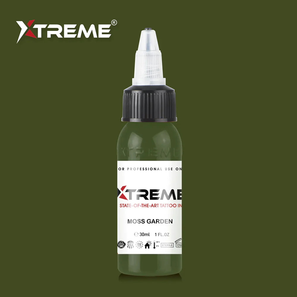 Xtreme ink - MOSS GARDEN TATTOO INK - 30ml / 1oz