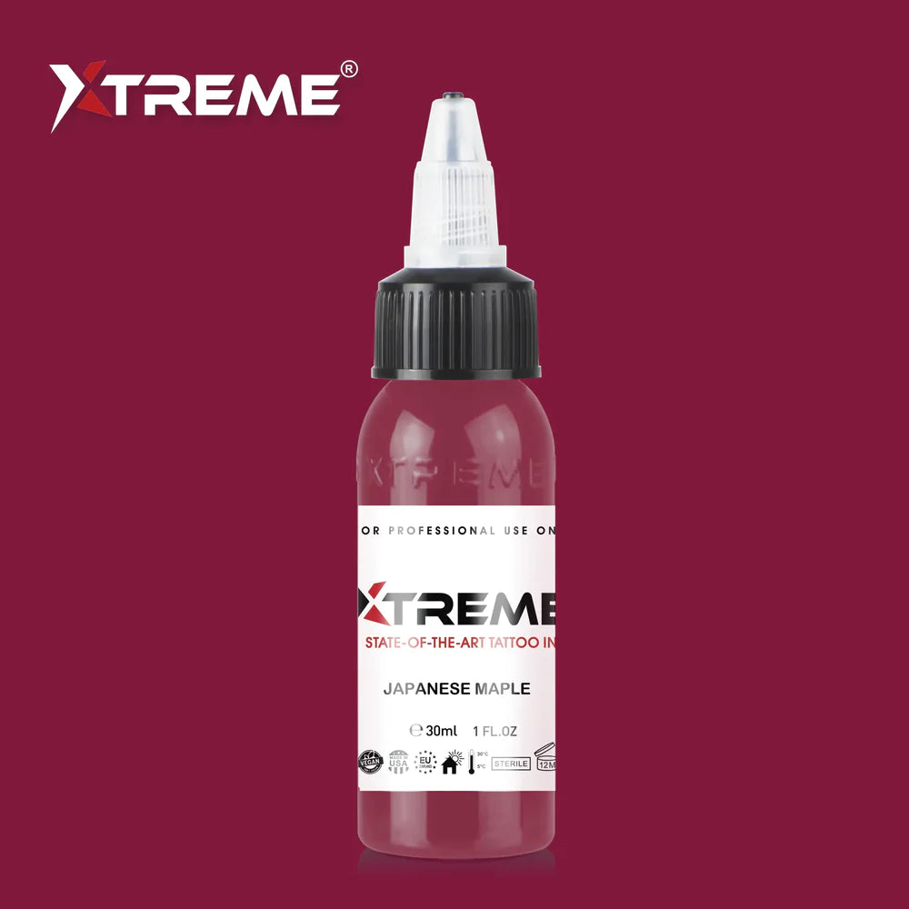 Xtreme ink - TINTA PARA TATUAJE DE ARCE JAPONÉS - 30ml / 1oz