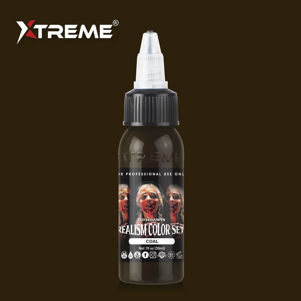 Xtreme ink - COAL TATTOO INK - 30 ml / 1 oz