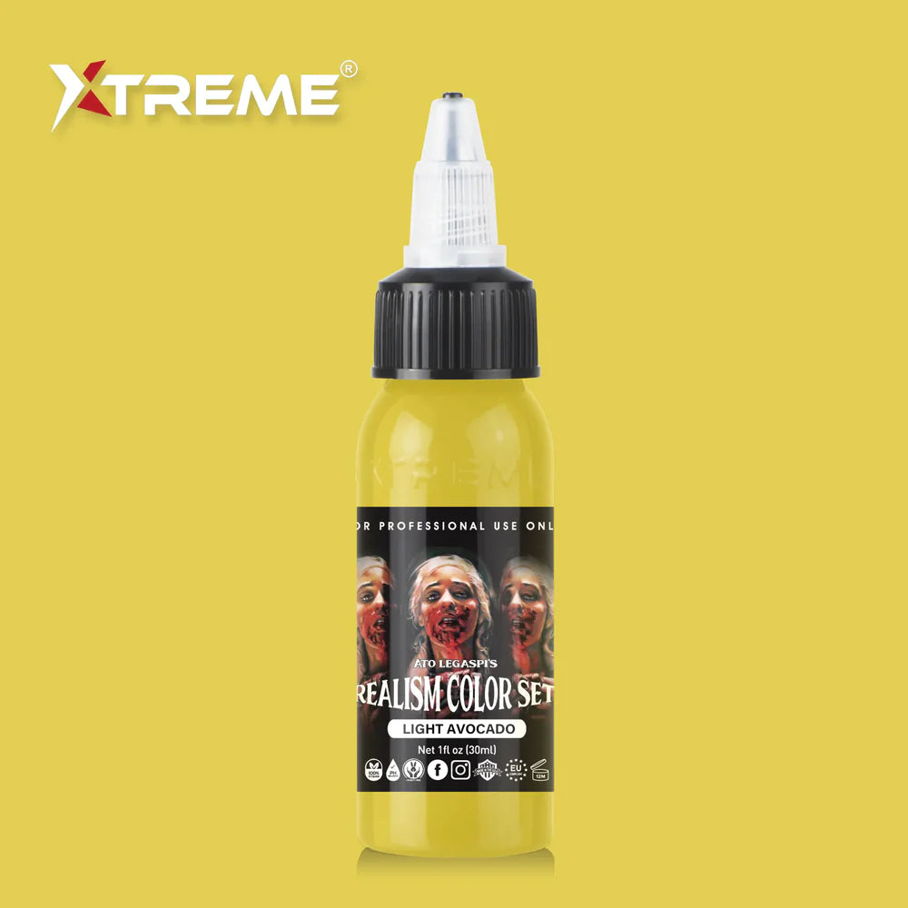 Xtreme ink - LIGHT AVOCADO TATTOO INK - 30 ml / 1 oz