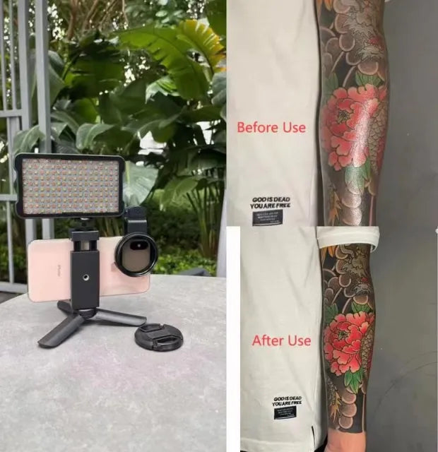Led tattoo kit compatible with all phones